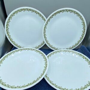 Corelle Set of 4 Vintage 10" Spring Blossom Dinner Plates
